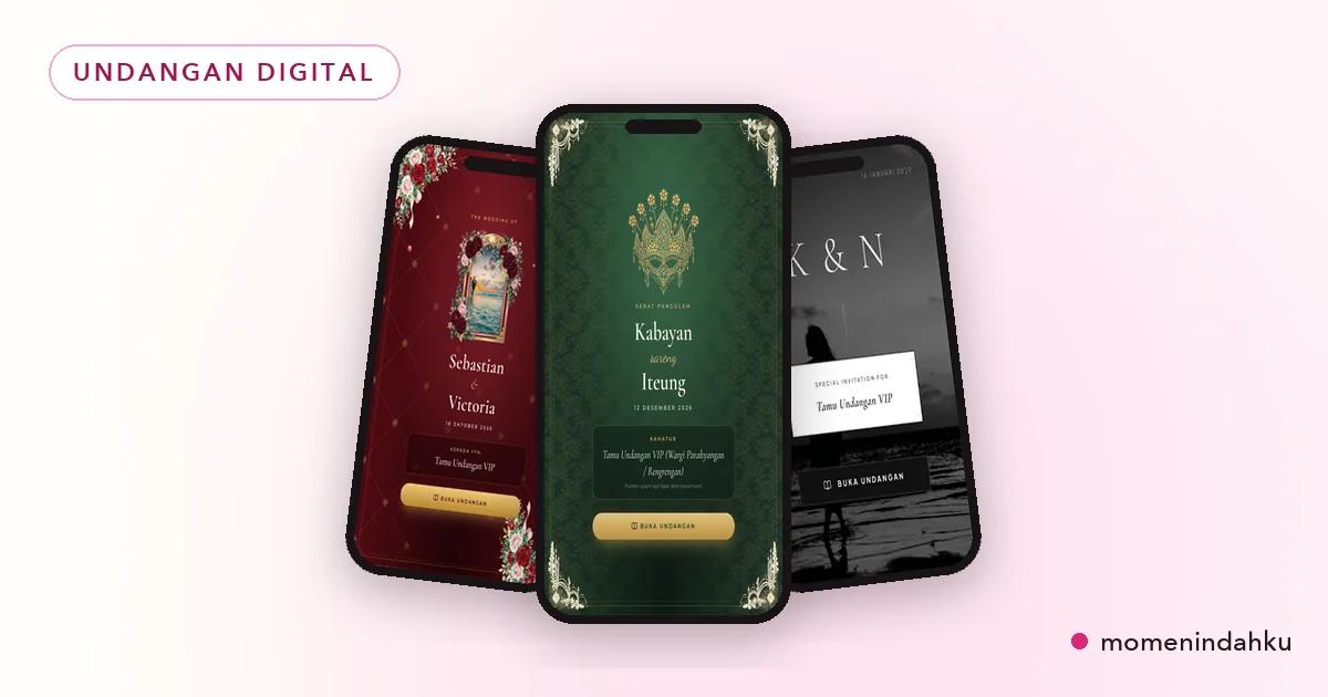 Contoh template untuk topik Undangan Digital