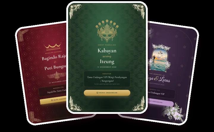 Contoh template paket Couple