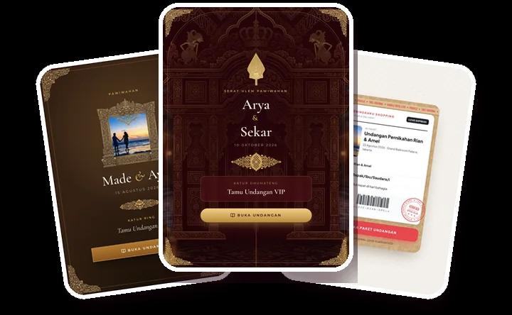 Contoh template paket Premium